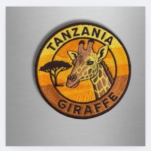 Tanzania Giraffe Safari Patch