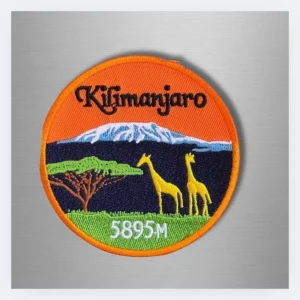Kilimanjaro Giraffes Altitude Patch – 5895m