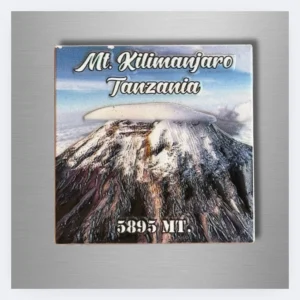 Mt. Kilimanjaro Tanzania Magnet – Classic Photo Edition
