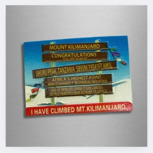 Uhuru Peak Sign Magnet – I Climbed Kilimanjaro
