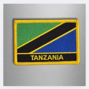 Tanzania Flag Embroidered Patch