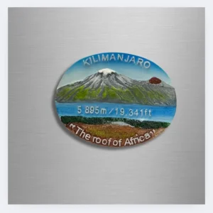Kilimanjaro Oval Magnet – Roof of Africa