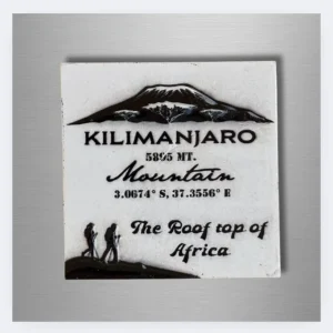Kilimanjaro Coordinates Magnet – The Roof of Africa