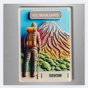 Kilimanjaro Hiker Magnet – 5895m Summit Series